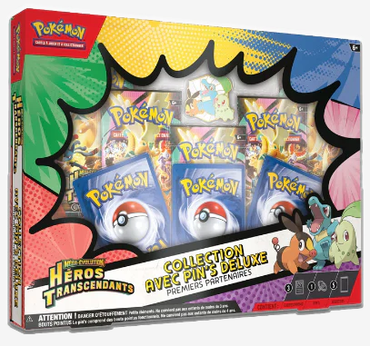 Coffret Collection avec pin’s Héros Transcendants