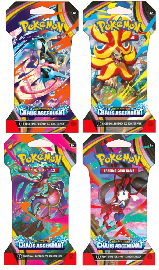 ⚠️Précommande⚠️Boosters Carton Chaos Ascendant